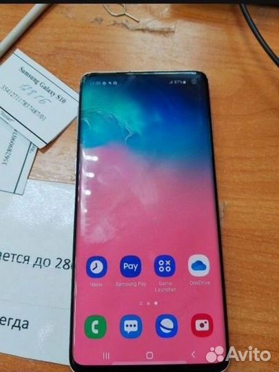 Samsung Galaxy S10, 8/128 ГБ