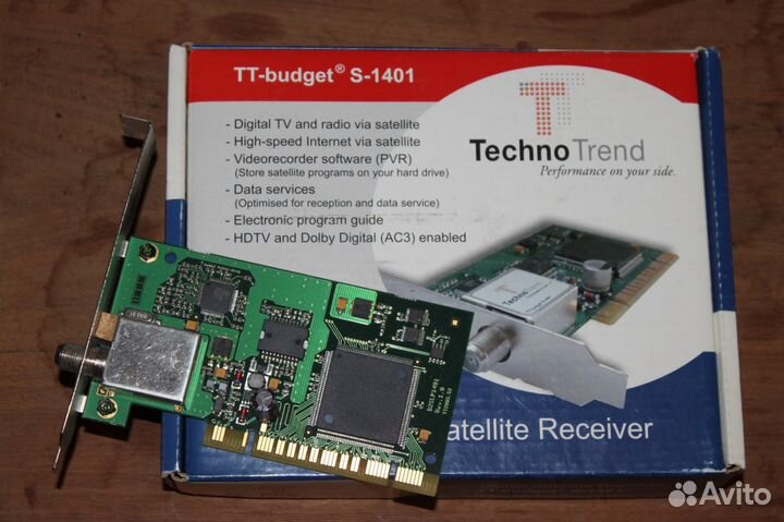 DVB-S карта TechnoTrend TT-budget S-1401, S-3200