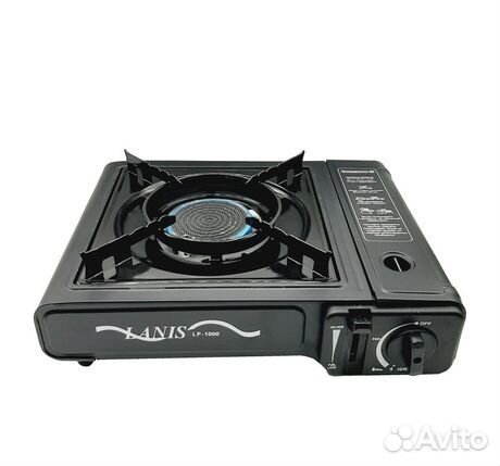 Настольная газовая туристическая плита походная