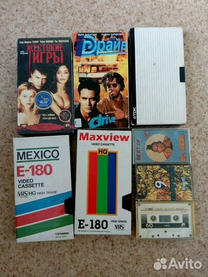 Видеокассеты и аудиокассеты