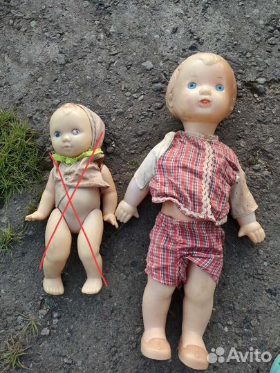 Кукла пупс СССР
