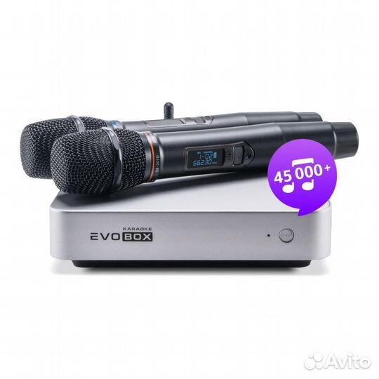 Караоке система Evolution Evobox Plus Silver