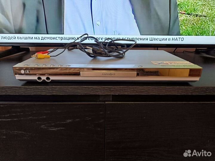 Dvd плеер с караоке lg
