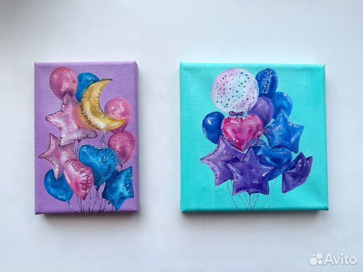 Картина маслом миниатюра