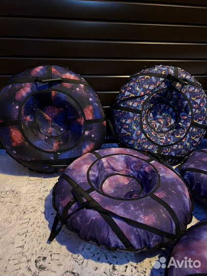 Тюбинг ватрушка 90 см новые