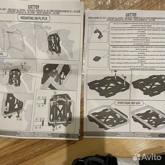 Givi GRT709 кофры сумки багажные мото баул