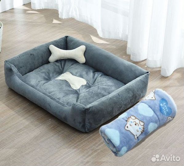 Лежанки и пледы для животных