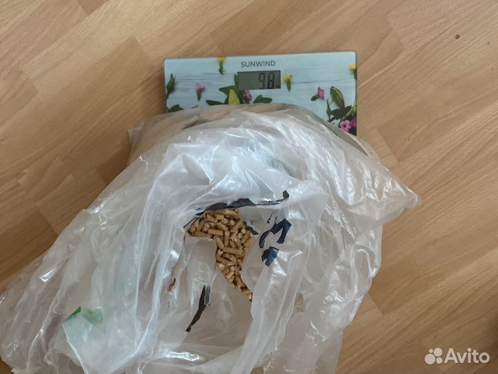 Древесный наполнитель для домашних животных 10 кг