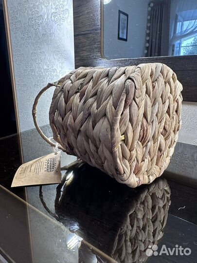 Корзина плетеная новая