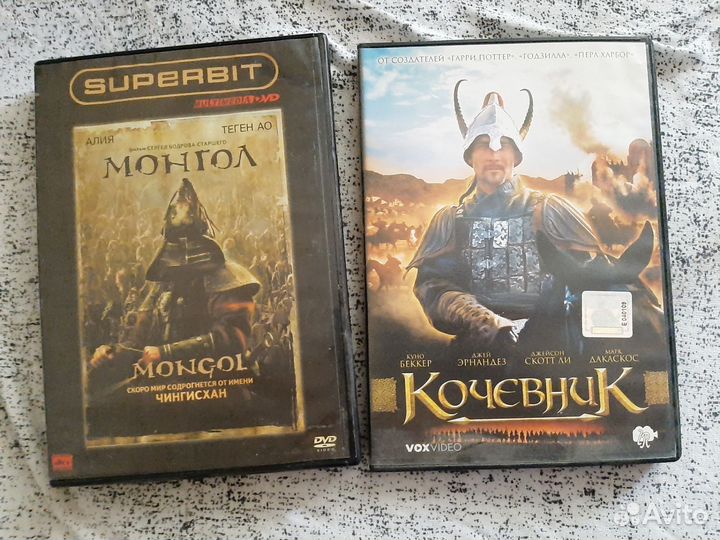 DvD диски разные коробкой