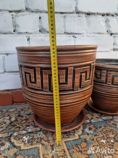 Продам набор керамических кашпо