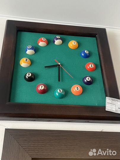Часы бильярдные