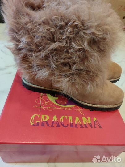 Зимние женские сапоги 38 натуральная замша