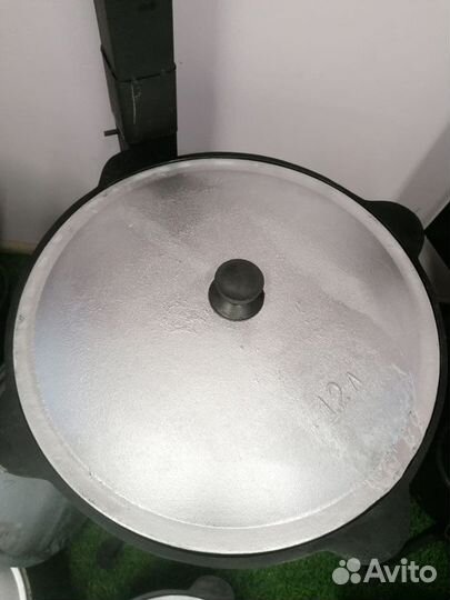 Казан 12л.чугун+печь+шумовка+рецепты+приправы