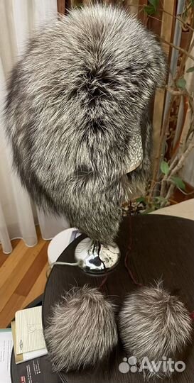 Шапка из чернобурки