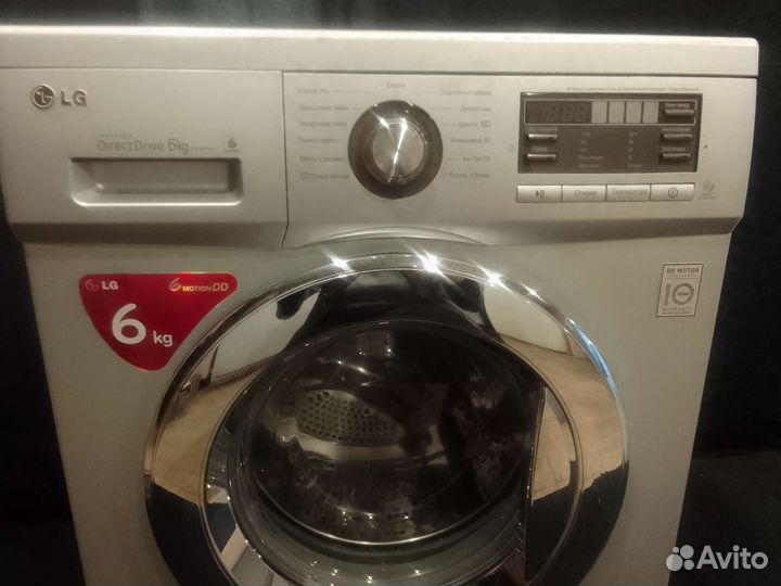 Стиральная машина бу lg 6 кг