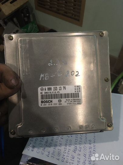 Блок управления мерседес