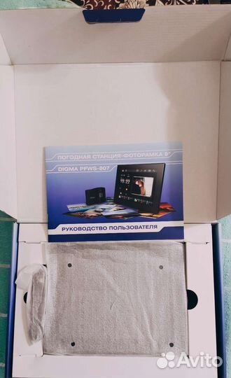 Фоторамка Digma pfws-807 Black 2Gb