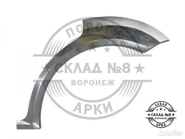 Ремонтная арка Chevrolet Lacetti седан