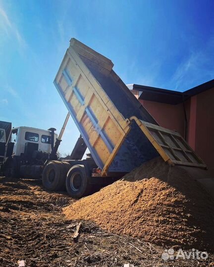 Песок карьерный