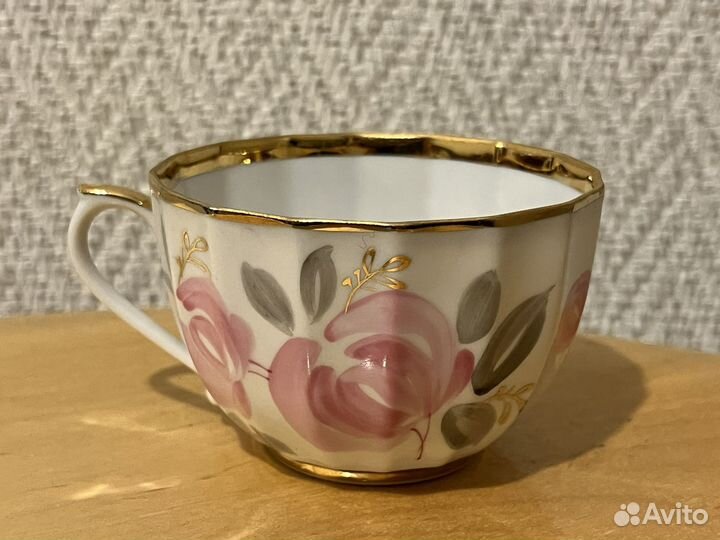 Чайный сервиз костяной фарфор