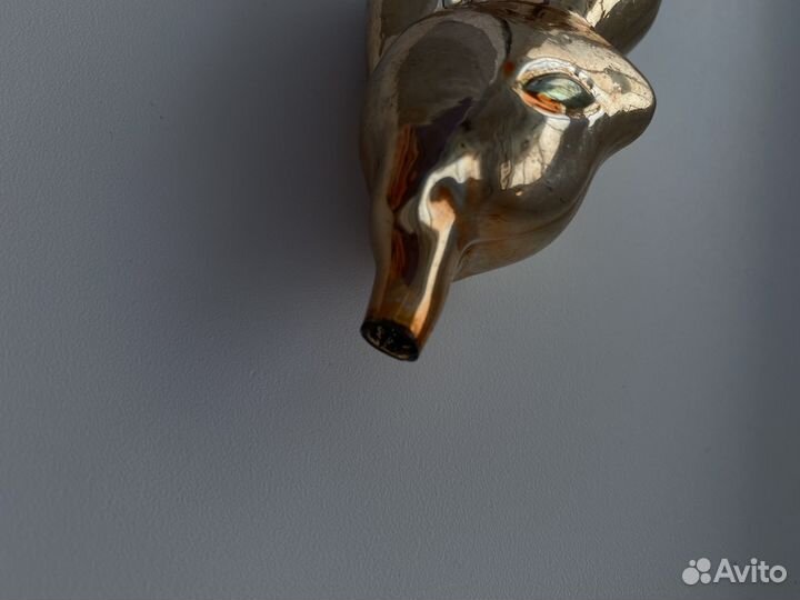 Елочная игрушка Лисичка СССР