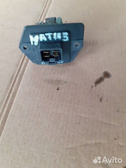 Резистор печки Дэу Матиз