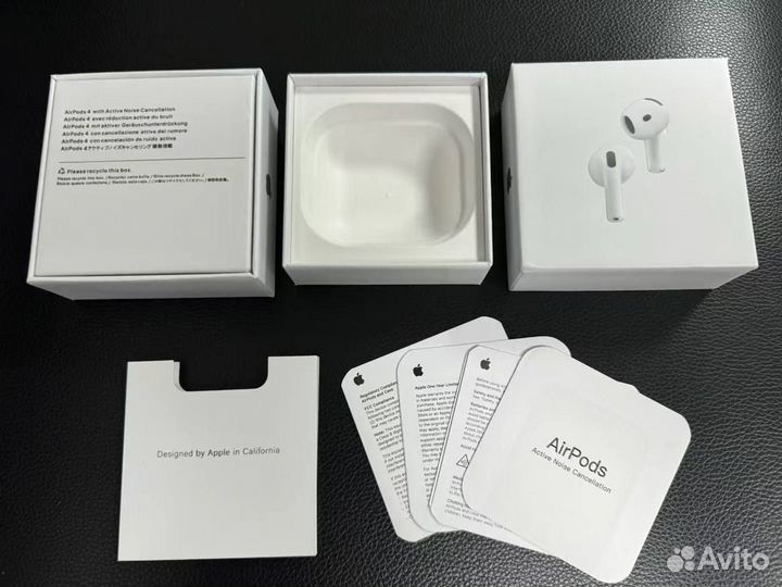 Наушники apple Airpods 4 (новые, гарантия)