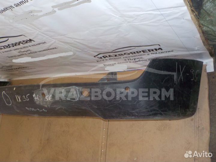 Спойлер бампера Hyundai ix35/Tucson