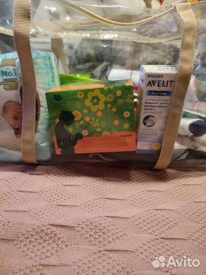 Готовая сумка в роддом