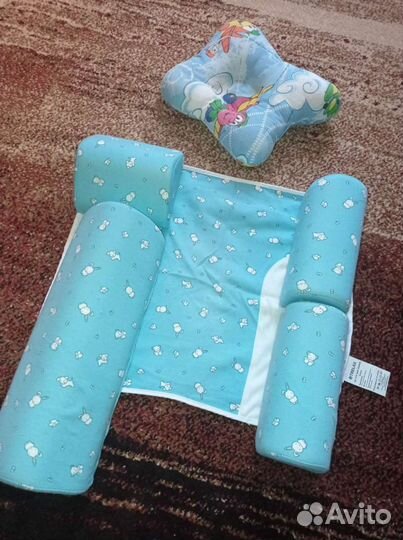 Подушка ортопедическая trelax для новорождённых