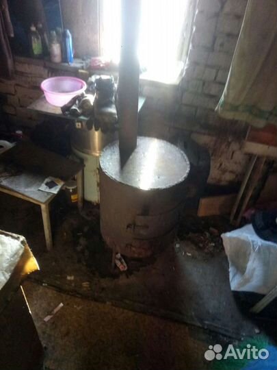 Печь буржуйка для гаража