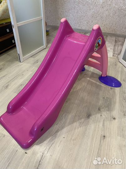 Детская горка пластиковая бу