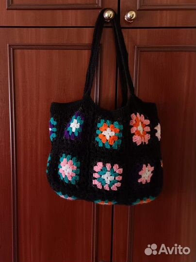 Cумка шопер вязаная крючком