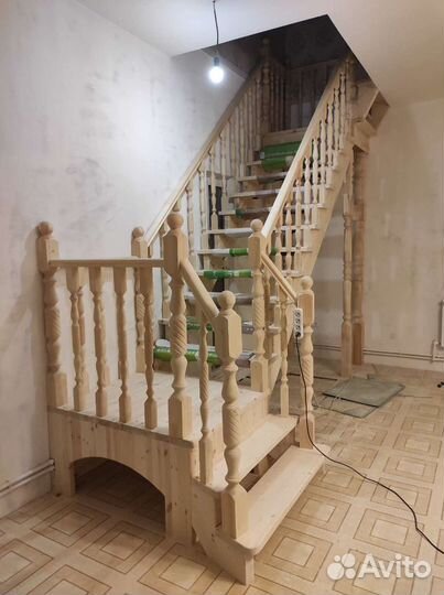Деревянные лестницы и другие работы с деревом