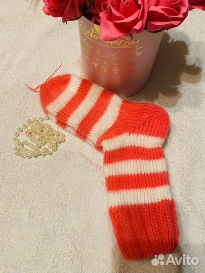 Шерстяные носки женские