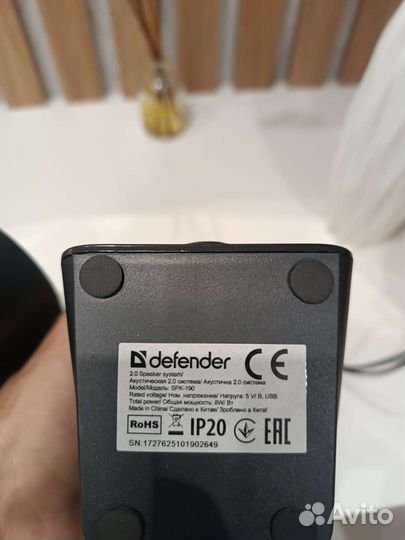 Компьютерные колонки Defender SPK 190