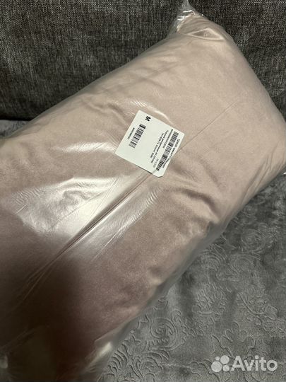 Декоративная подушка в упаковке 40х70 пыльно-розов