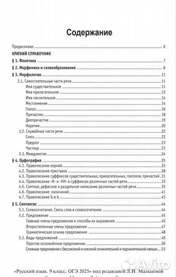 Русский язык 9 класс ОГЭ 2025