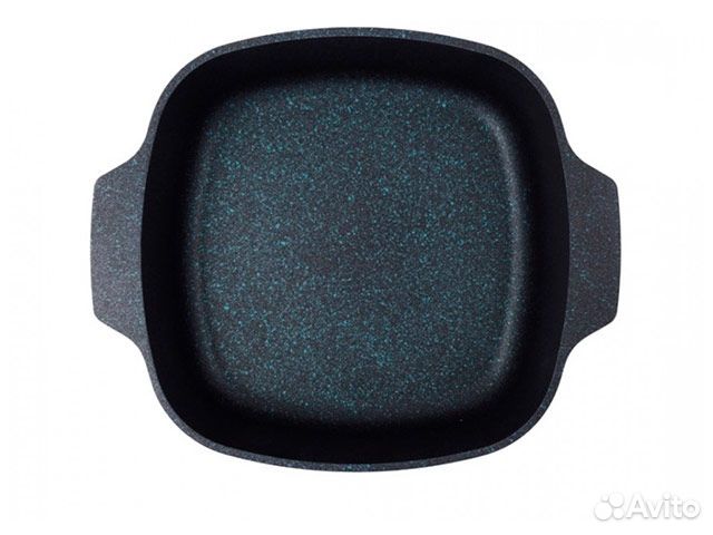 Кастрюля-жаровня квадратная с антипригарным