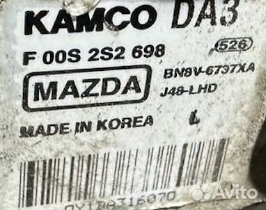 Трапеция дворников Mazda 3 (BK) I (2003–2006)