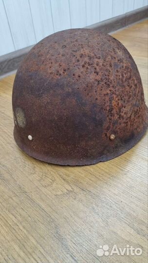 Каска Финская Стальной шлем М-40 Вяртсиля