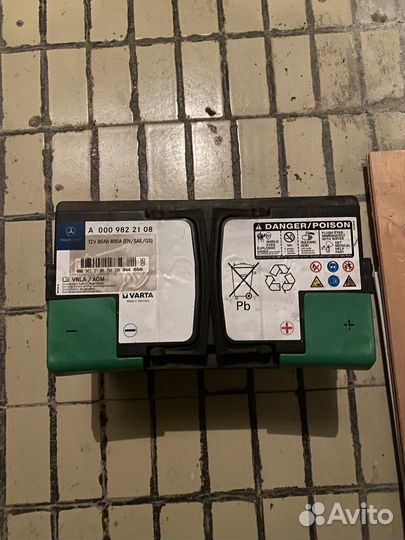 Аккумулятор agm 80 ah