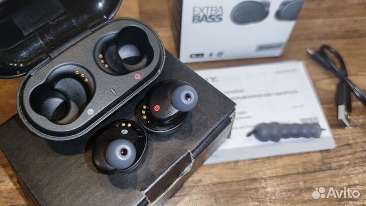 Беспроводные наушники TWS Sony и Samsung Buds+