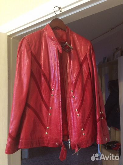 Куртка кожаная