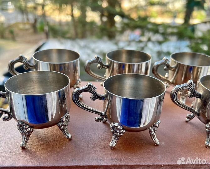 Новые мельхиоровые чашечки