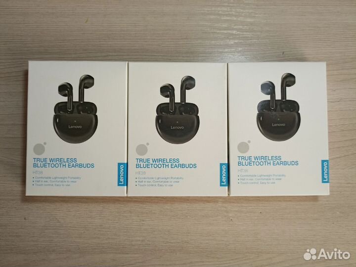 Беспроводные наушники lenovo