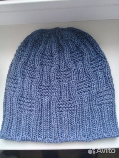Шапка мужская вязанная
