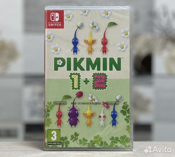 Pikmin 1 + 2 (Новый Картридж, Силд Nintendo Switch