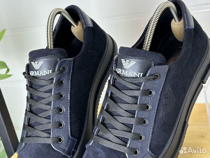 Кеды Armani из натуральной замши 39-44